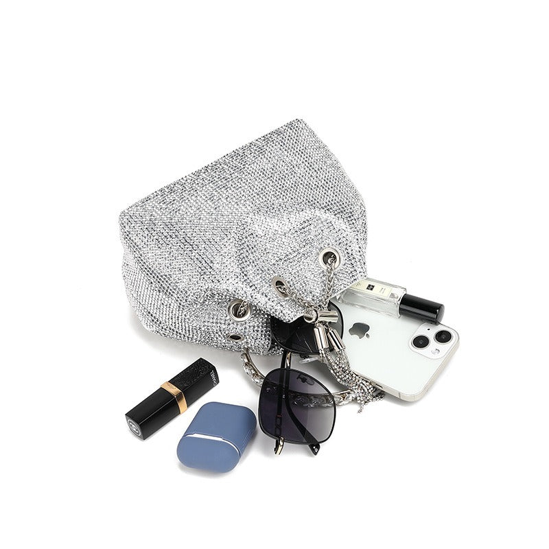 Sac à main en strass haut de gamme 4 coloris