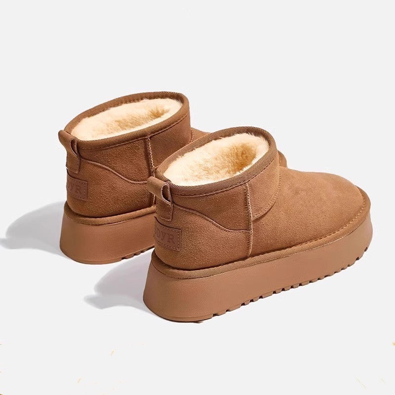 Chaussures velours épais et imperméables 3 couleurs