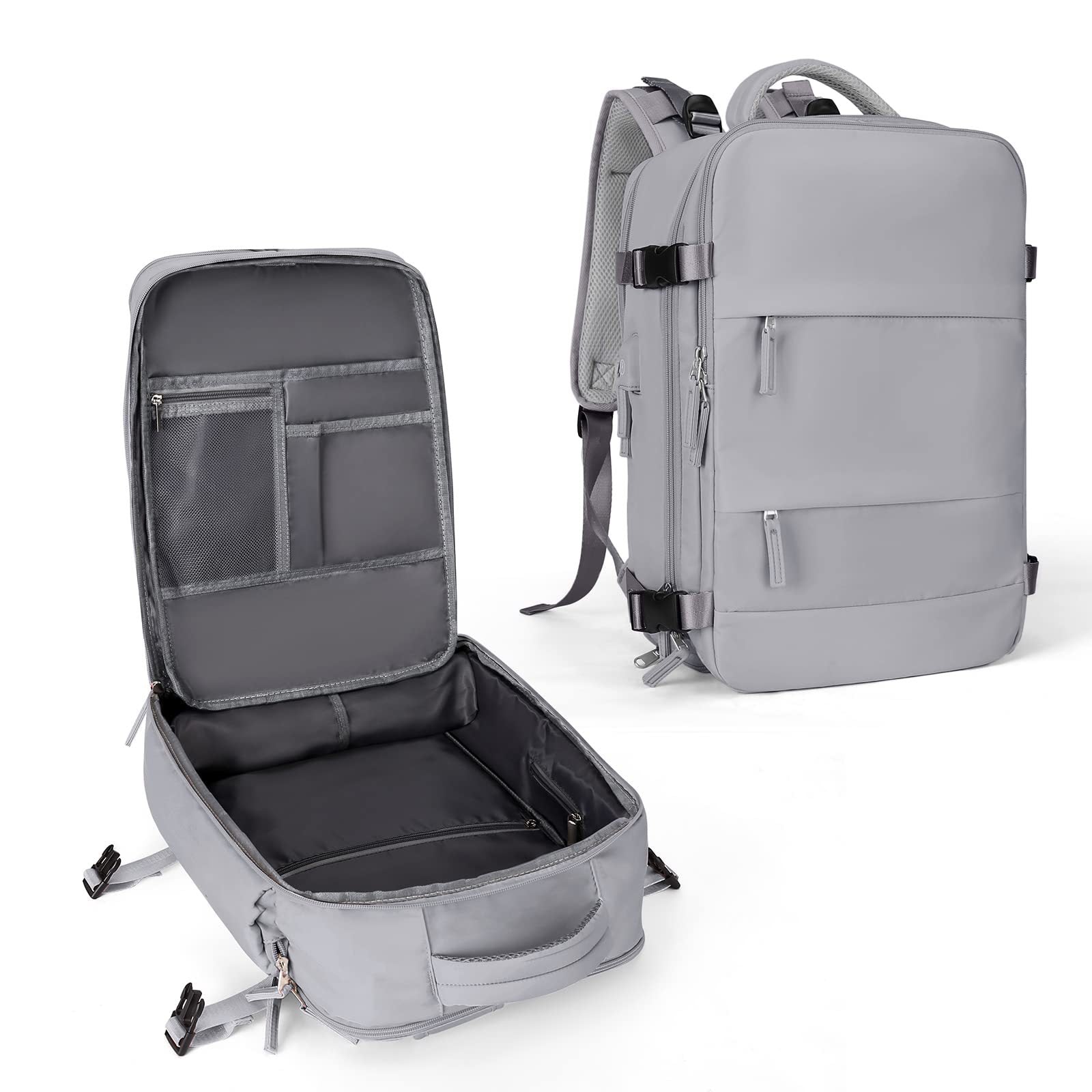 Sac à dos de voyage multifonctionnel de grande capacité USB chargeur intégré