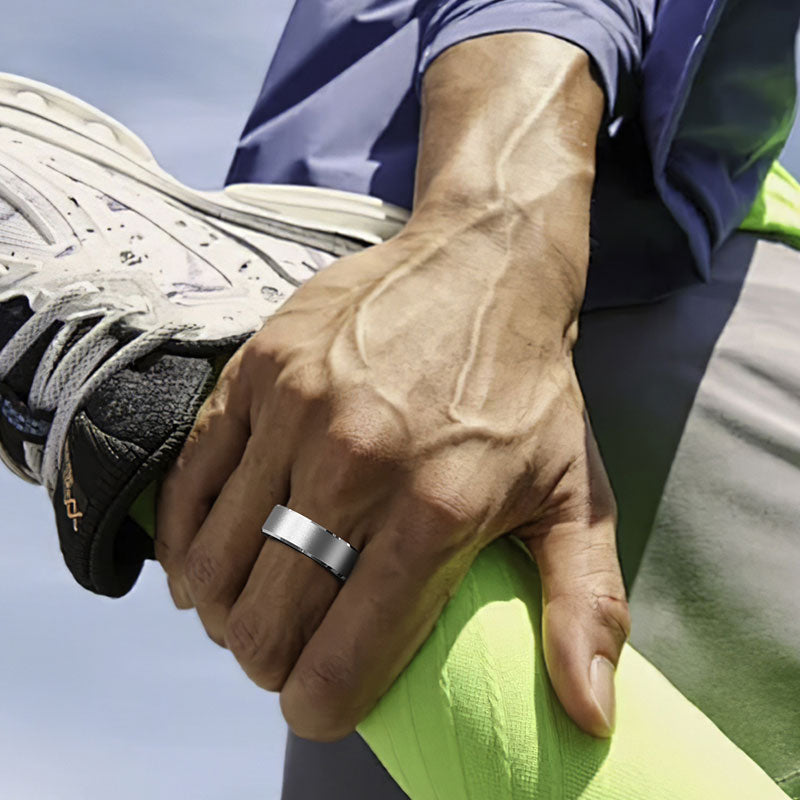 Bague intelligente Xiaomi Suit la fréquence cardiaque, l’oxygène sanguin, le sommeil.