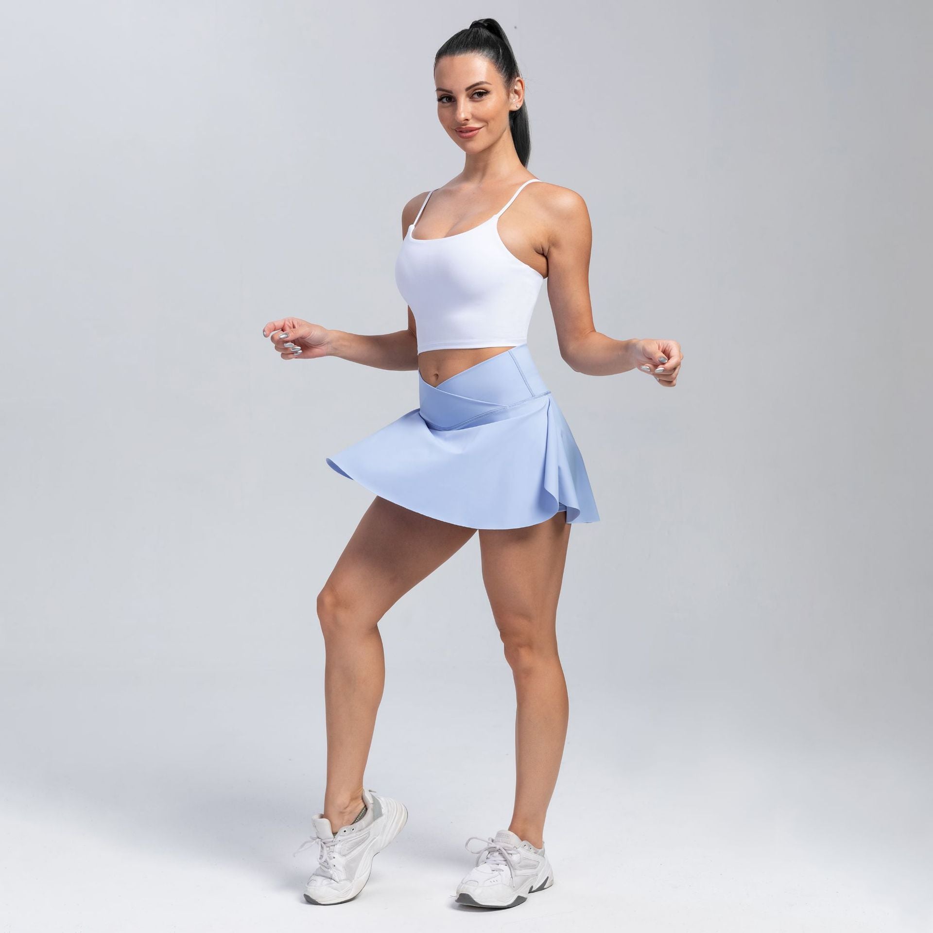 Jupes de sport, shorts de yoga, jupes de tennis, vêtements de fitness, vêtements de yoga taille haute