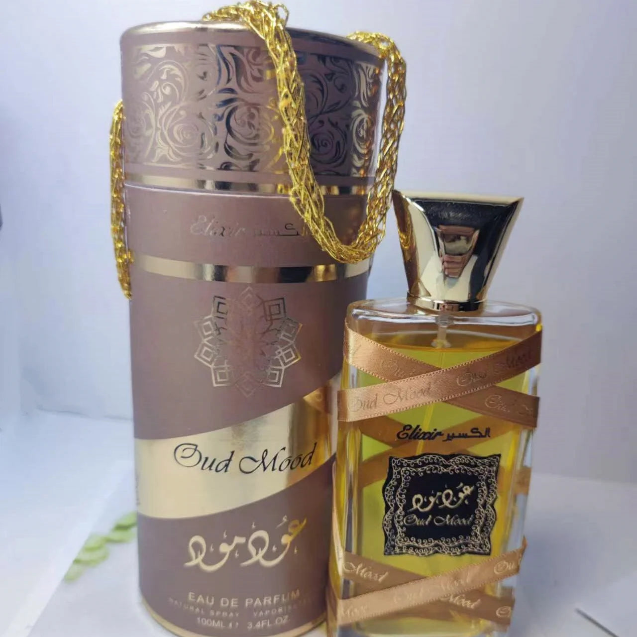Parfum en baril de 100ml oud mood dubai 5 senteurs